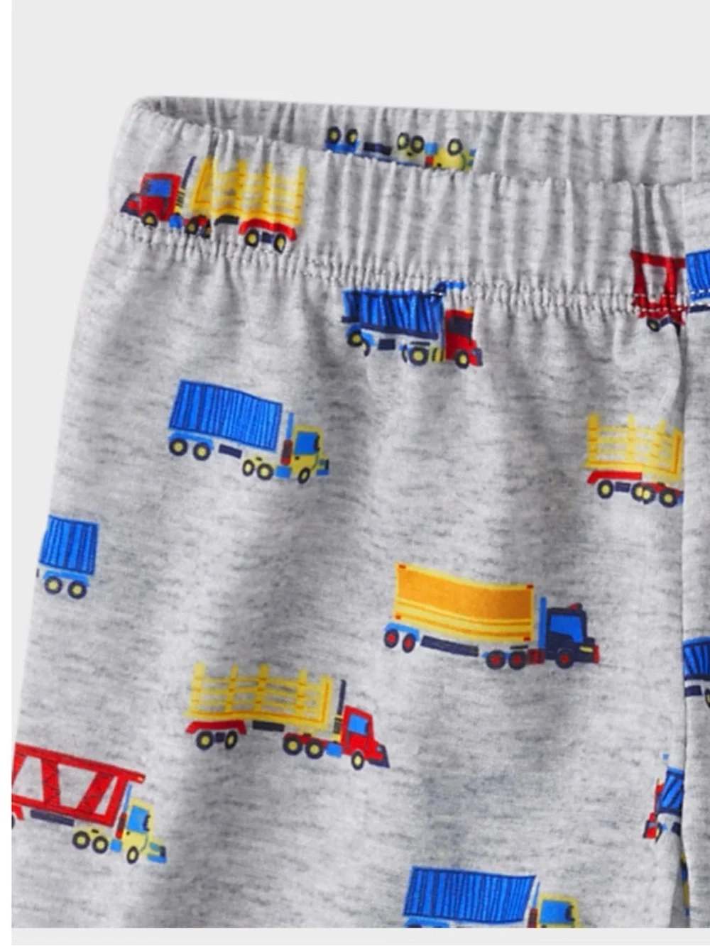 PJ PLACE 🚒🛻VALIANT BLUE ALPHABET TRUCK 3-PIECE PAJAMA SET🛻🚒 SIZE 5T 🌟NWT🌟